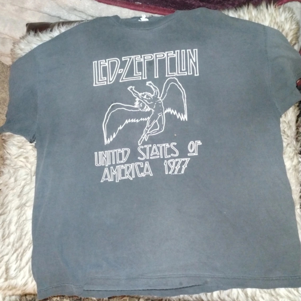 Led Zeppelin Graphic T-Shirt Black/Grey